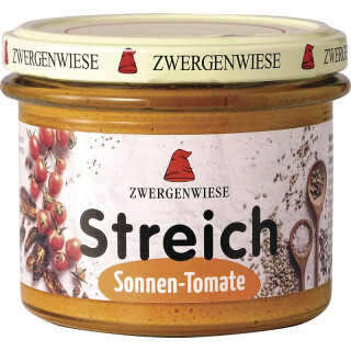Zwergenwiese Sonnen-Tomate Streich - Bio - 180g x 6  - 6er Pack VPE