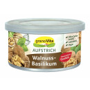 granoVita Veganer Brotaufstrich Walnuss-Basilikum - 125g...