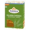 Sommer Demeter Weizen-Vollkorn Zwieback - Bio - 200g x 6...