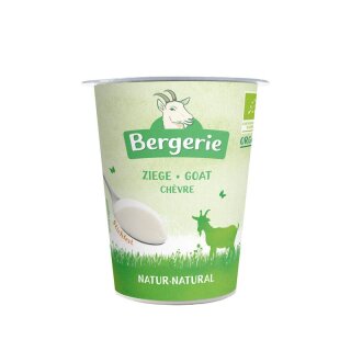 Bergerie Ziegenmilchjoghurt Natur - Bio - 125g x 8  - 8er Pack VPE