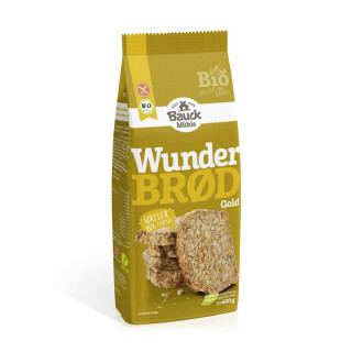 Bauckhof Wunderbrød Gold glutenfrei - Bio - 600g x 6  - 6er Pack VPE