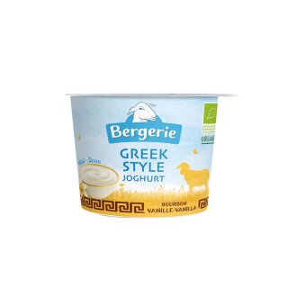 Bergerie Schafjoghurt nach griechischer Art Vanille - Bio - 250g