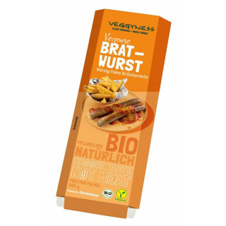Veggyness Vegane Bratwurst - Bio - 200g x 5  - 5er Pack VPE