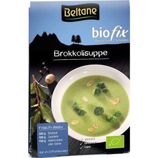 Beltane Biofix Brokkolisuppe glutenfrei lactosefrei - Bio - 22,6g x 10  - 10er Pack VPE