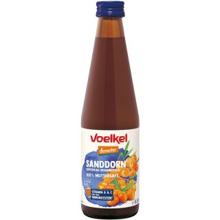 Voelkel Sanddorn Hippophae rhamnoides 100% Muttersaft - Bio - 0,33l