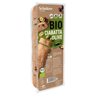 Schnitzer Ciabatta Olive - Bio - 180g