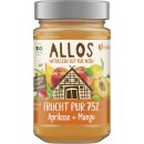 Allos Frucht Pur 75% Aprikose + Mango - Bio - 250g x 6  -...
