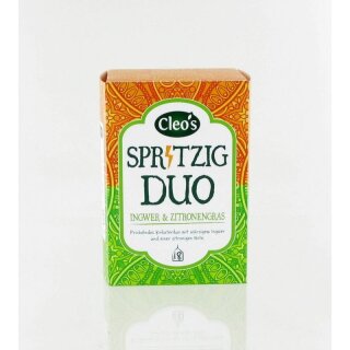 Cleos Spritzig Duo - Bio - 27g x 5  - 5er Pack VPE