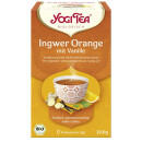 Yogi Tea Ingwer Orange mit Vanille Bio - Bio - 30,6g x 6...