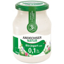 Andechser Natur Jogurt mild 0,1% - Bio - 500g x 6  - 6er...