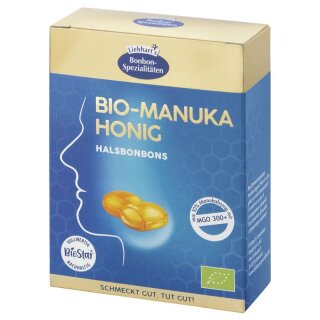 Liebhart’s Manuka Honig Bonbons - Bio - 100g x 10  - 10er Pack VPE