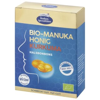 Liebhart’s Manuka Honig Kurkuma - Bio - 100g x 10  - 10er Pack VPE