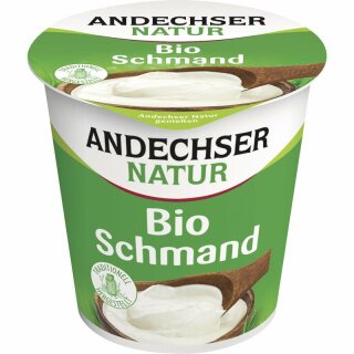 Andechser Natur AN Schmand - Bio - 150g x 10  - 10er Pack VPE