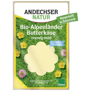 Andechser Natur Alpenländer 50% Scheiben - Bio - 150g x 10  - 10er Pack VPE