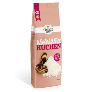 Bauckhof Mehl-Mix Kuchen glutenfrei Bio - Bio - 800g x 6  - 6er Pack VPE