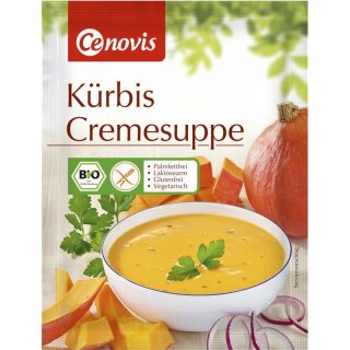 Cenovis Kürbis Cremesuppe bio - Bio - 40g x 12  - 12er Pack VPE