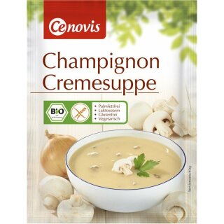 Cenovis Champignon Cremesuppe bio - Bio - 60g x 12  - 12er Pack VPE