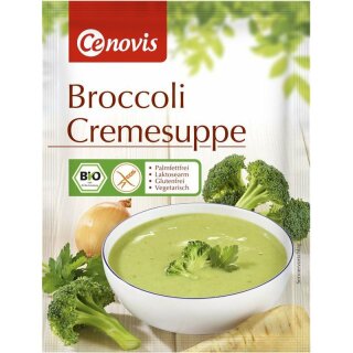 Cenovis Broccoli Cremesuppe bio - Bio - 45g x 12  - 12er Pack VPE