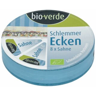 bio-verde Schlemmer-Ecken Sahne 8 x 25 g - Bio - 200g x 8  - 8er Pack VPE