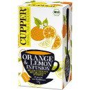 Cupper Orange & Lemon Infusion - Bio - 50g x 4  - 4er...