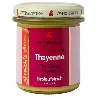Zwergenwiese streich´s drauf Thayenne - Bio - 160g x 6  - 6er Pack VPE
