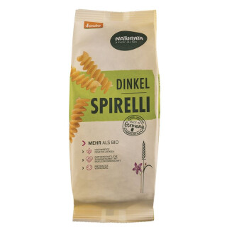 Naturata Spirelli Dinkel hell - Bio - 500g x 9  - 9er Pack VPE
