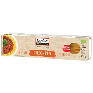 Explore Cuisine Spaghetti aus Kichererbsen - Bio - 250g x 12  - 12er Pack VPE