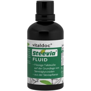 Gesund & Leben vitaldoc Steevia FLUID - 50ml x 6  - 6er Pack VPE