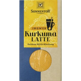 Sonnentor Kurkuma Latte Ingwer - Bio - 60g x 6  - 6er Pack VPE