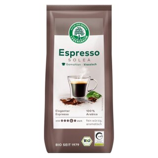 Lebensbaum Espresso Solea gemahlen - Bio - 250g x 6  - 6er Pack VPE