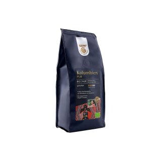 GEPA Café Kolumbien PUR - Bio - 250g x 6  - 6er Pack VPE