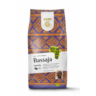 GEPA Afrika Caffé Crema Bassaja - Bio - 1000g x 4  - 4er Pack VPE