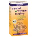 HOYER Fenchel + Thymian Honigsirup - Bio - 250g x 5  -...