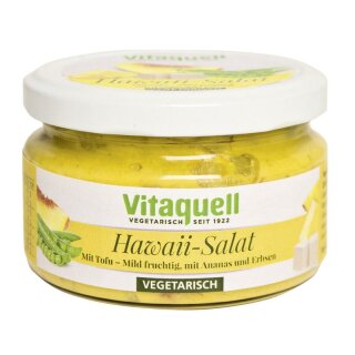 Vitaquell Hawaii-Tofu-Salat vegetarisch - 200g x 6  - 6er Pack VPE