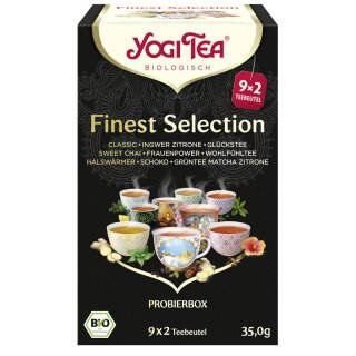Yogi Tea Finest Selection Bio - Bio - 34,2g x 6  - 6er Pack VPE