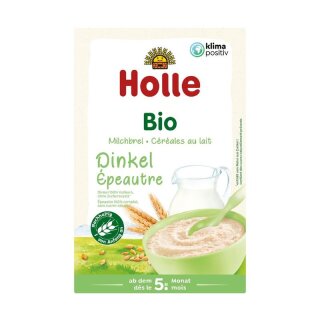 Holle Milchbrei Dinkel - Bio - 250g x 6  - 6er Pack VPE