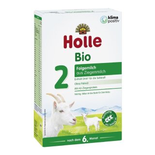 Holle Folgemilch 2 aus Ziegenmilch - Bio - 400g x 6  - 6er Pack VPE