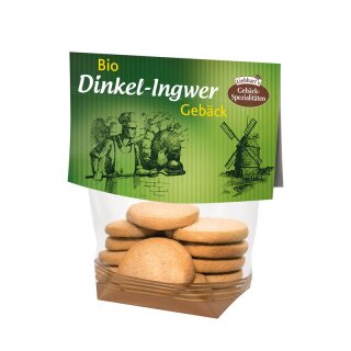 Liebhart’s Dinkel-Taler Ingwer - Bio - 150g x 6  - 6er Pack VPE