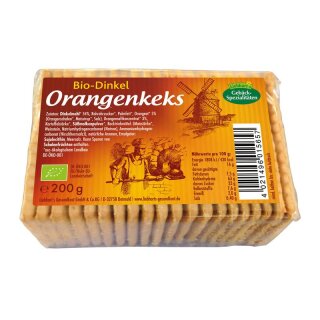 Liebhart’s Dinkel-Orangen-Keks - Bio - 200g x 12  - 12er Pack VPE