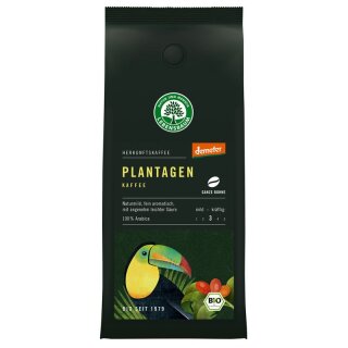 Lebensbaum Plantagen Kaffee ganze Bohne - Bio - 250g x 6  - 6er Pack VPE