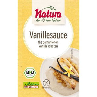 Natura Vanille-Sauce 3er-Pack - Bio - 48g x 18  - 18er Pack VPE