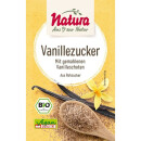 Natura Vanille-Zucker mit Rohzucker 5er-Pack - Bio - 40g...