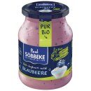 Söbbeke Pur Joghurt mild Blaubeere - Bio - 500g x 6...