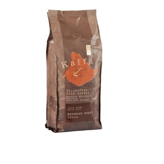Kaffa Espresso Roast ganze Bohne bio- und Naturland Fair-ze - Bio - 1000g x 6  - 6er Pack VPE