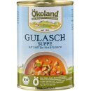 Ökoland Gulaschsuppe mit Rindfleisch - Bio - 400g x...