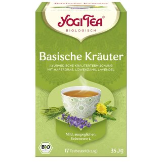 Yogi Tea Basische Kräuter Bio - Bio - 35,7g x 6  - 6er Pack VPE