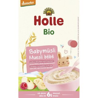 Holle Vollkorn Babymüsli - Bio - 250g x 6  - 6er Pack VPE