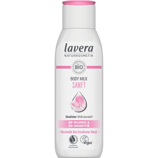 Lavera Body Milk Sanft - 200ml x 4  - 4er Pack VPE