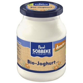 Söbbeke Joghurt Demeter 3,5% Fett - Bio - 500g x 6  - 6er Pack VPE