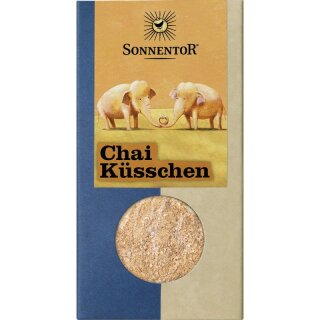 Sonnentor Chai Küsschen Gewürz - Bio - 70g x 6  - 6er Pack VPE